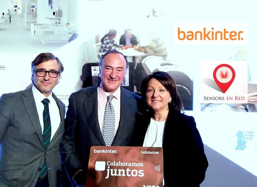 Seniors en Red recibe el premio &quot;Visa solidaria&quot; de Bankinter