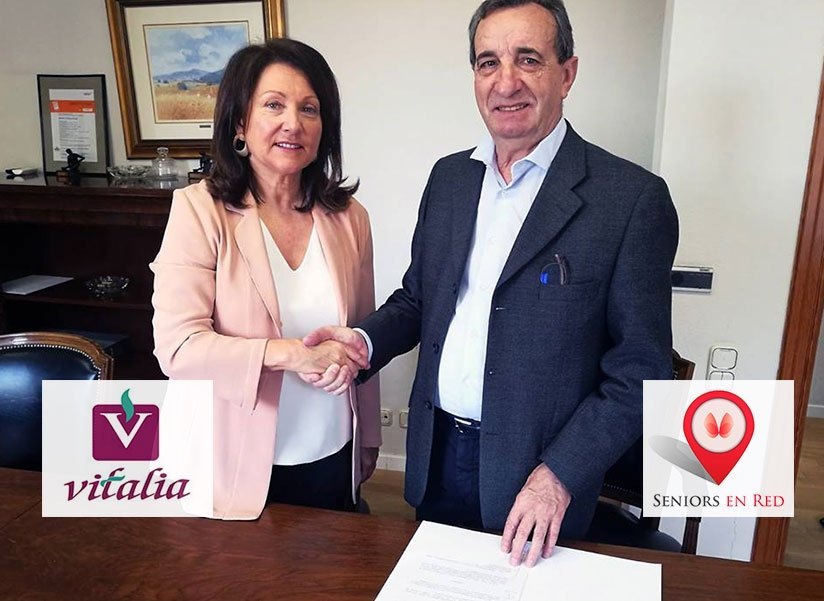 Firma del convenio de colaboración con Vitalia