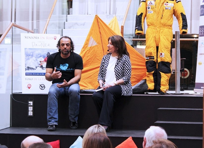 Carlos Pauner y  Rosa Plantagenet-Whyte en el primer Foro de la Experiencia